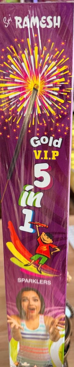 30cm VIP 5in1(MIXING) SPARKLERS